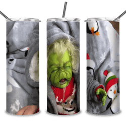 the grinch christmas 20/30 oz skinny tumbler png, grinch png, christmas 20oz tumbler wrap, christmas tumbler png