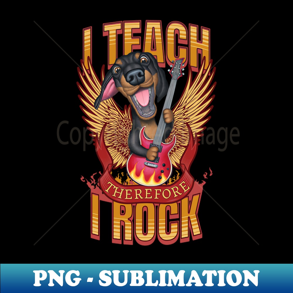 TK-20231114-8417_Funny cute Teacher rocks Doxie rocks  weiner dog Rock in school 6492.jpg