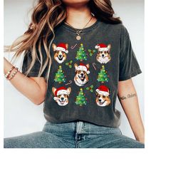 corgi christmas tree shirt christmas corgi shirt, funny christmas corgi shirt, corgi christmas tree shirt, dog shirt, ch