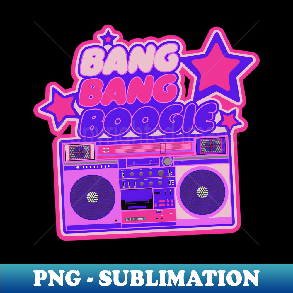 US-20231114-1994_Bang Bang Boogie - Boombox - Ghettoblaster - Pop Art Design 3222.jpg