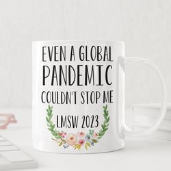 social worker gift lmsw 2023 licensed master social worker graduation gift, social work student gift, social worker mug