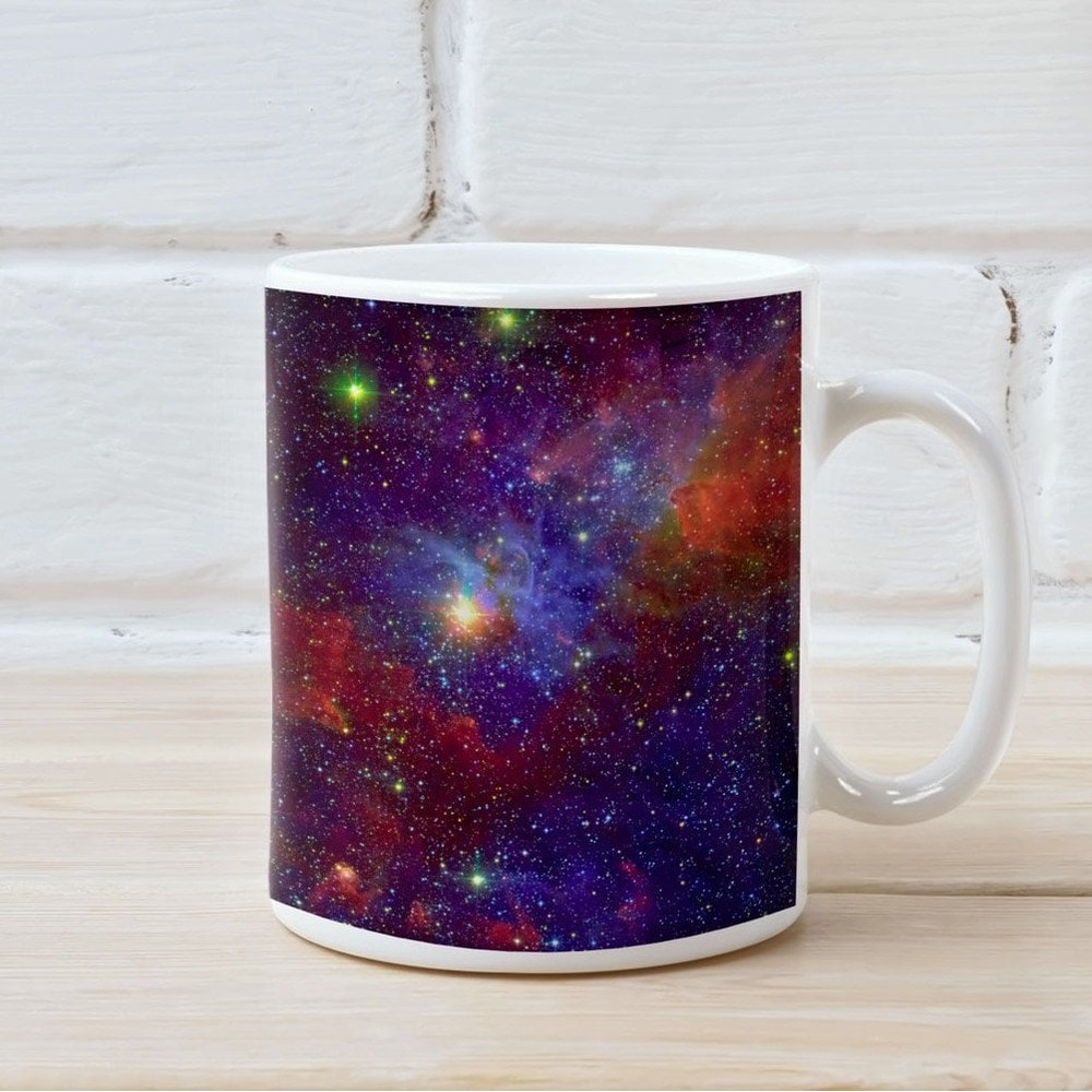 Space Mug Vibrant Colors Galaxy Space Solar System Astronomy Science Gifts Dreaming Science Fiction Cosmic galaxy mug outer space mug.jpg