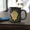 Virgo Mug Zodiac Gifts Astrology Mug Virgo Gifts Horoscope Birthday Gift for Her Virgo Birthday September August Cup Black Gold Mug.jpg