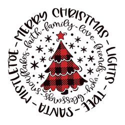buffalo plaid christmas tree svg, merry christmas svg, merry christmas svg, logo christmas svg, instant download