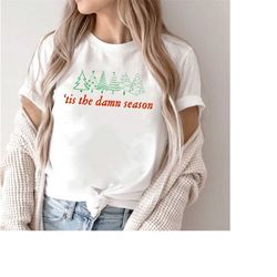 tis the damn season shirt, swift christmas shirt, retro tree shirt, taylor album merch shirt,  swift xmas shirt, ugly ch