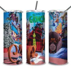 the grinch christmas 20/30 oz skinny tumbler png, grinch png, christmas 20oz tumbler wrap, christmas tumbler png