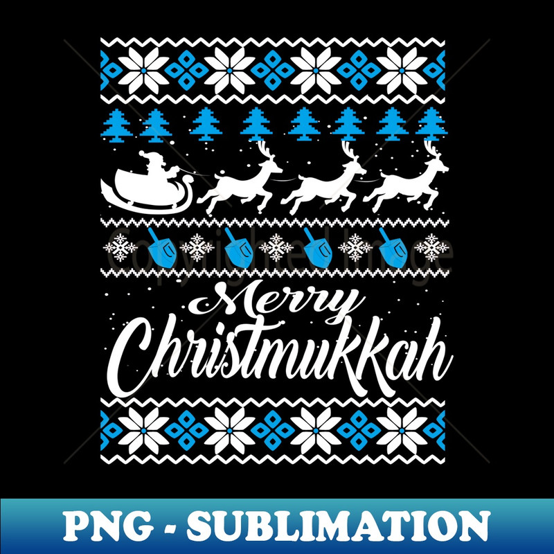 VU-20231114-14423_Merry Christmukkah Jewish Hanukkah Christmas Ugly Sweater Long Sleeve.jpg