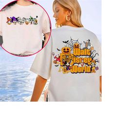 Vintage Walt Disney World Halloween Shirt, Mickey And Friends Halloween Shirt, Disney Halloween Shirt, Disney Vacation,