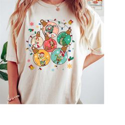 vintage disney ornament christmas shirts, retro toy story christmas shirt, disney christmas shirt, magic kingdom christm