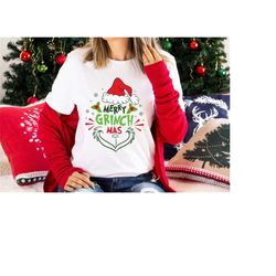merry grinchmas xmas shirt, grinchmas christmas shirt, merry grinchmas shirt, christmas shirt, grinchmas shirt, xmas te