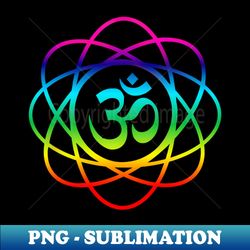 om symbol aum sign yoga meditation mantra - unique sublimation png download - capture imagination with every detail