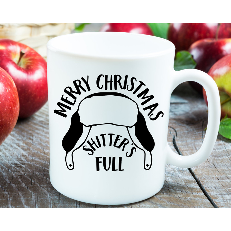Christmas Vacation Shitter's Full Coffee Mug, Shitters Full, Funny Coffee Cup, Funny Christmas Mug, Cousin Eddie,National Lampoon,Coffee Mug.jpg