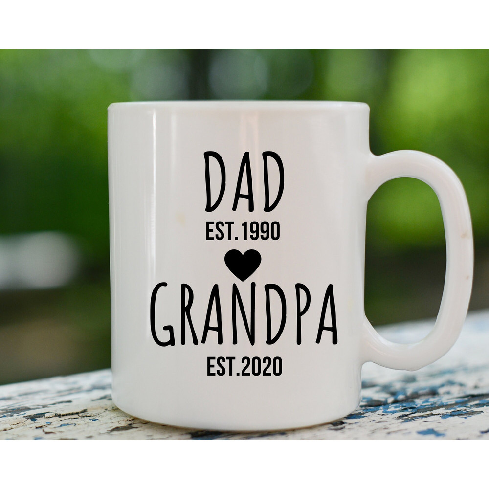 Dad, Grandpa #2, Pregnancy Announcement, Pregnancy reveal, new baby announcement, dad to grandpa, Fathersday gift grandpa.jpg