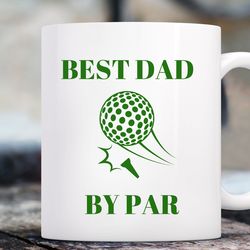 fathers day mug, funny dad golf coffee cup, golfers mugs with sayings