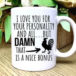 funny coffee mug for men valentine gift for him unique funny gift for boyfriend