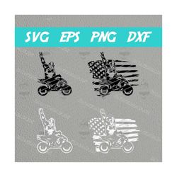 atv bigfoot svg png, american sasquatch quad flag