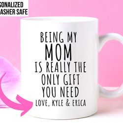 funny mothers day mugs, mothers day gift from daughter, funny gift for mom