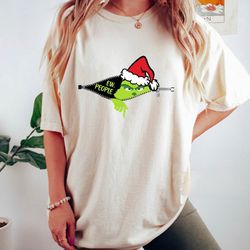 ew people shirt, grinch smiling face shirt, christmas shirt gift for family xmas, christmas grinch shirt, grinch shirt