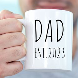 new dad gift, new dad gift from wife, dad gift with established date