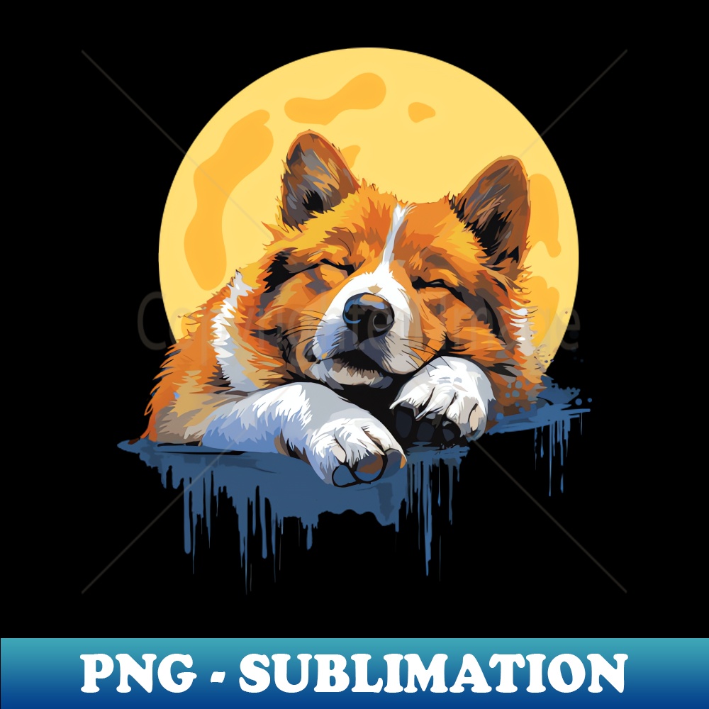 XA-20231114-5864_Cute Sleeping Dog Official Napping Shirt - Sleeping Shiba Inu Edition 5892.jpg