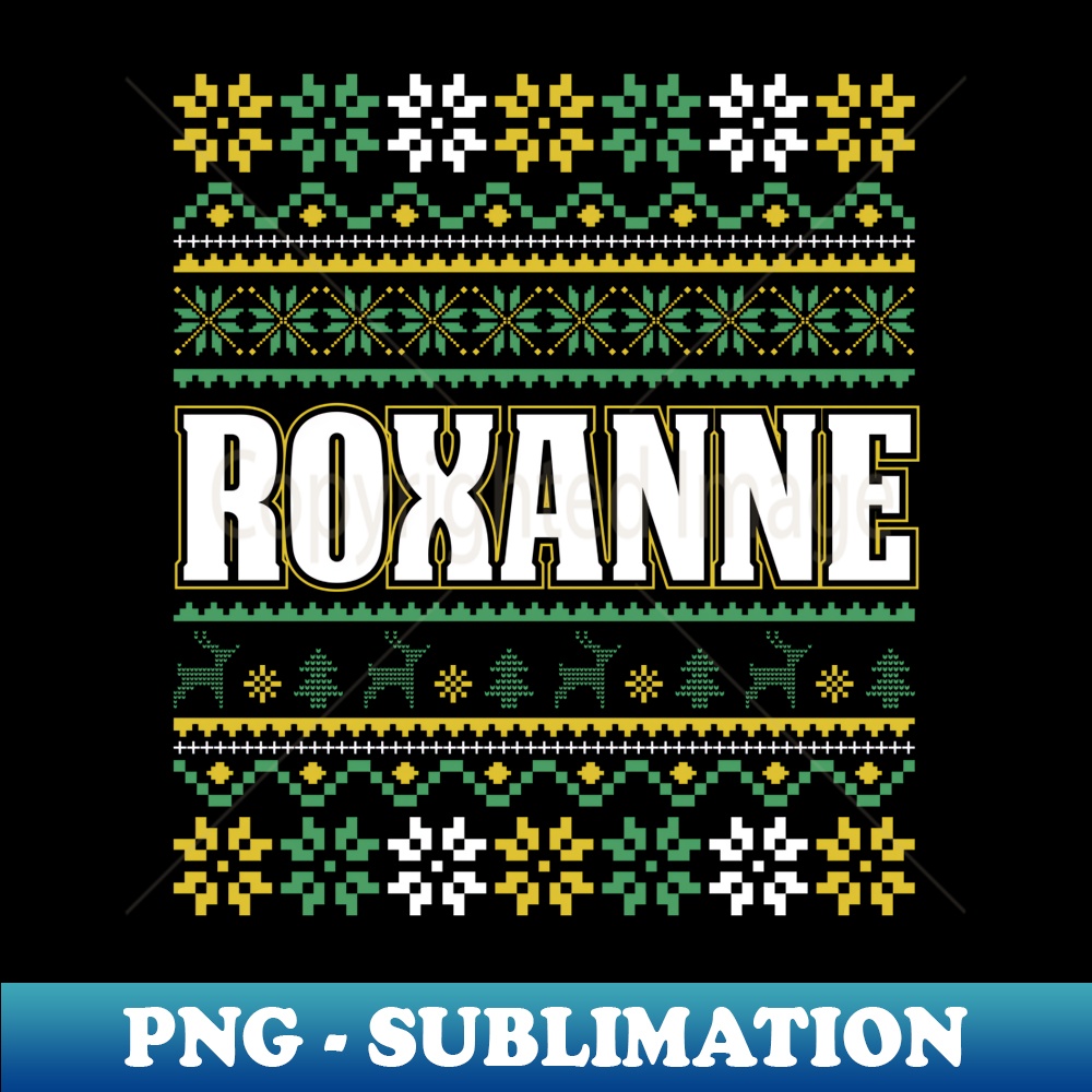 XG-20231114-18000_Roxanne Personalized First Name Ugly Christmas Sweater Xmas Long Sleeve.jpg