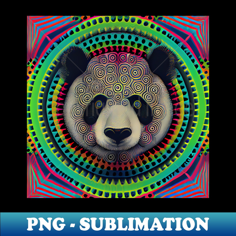 XO-20231114-17021_Psychedelic Colorful Panda Op Art 2427.jpg