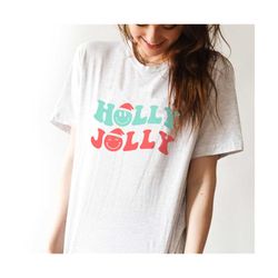 holly jolly smiley face svg