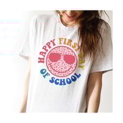 happy first day of school svg png