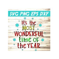 its the most wonderful time of the year svg