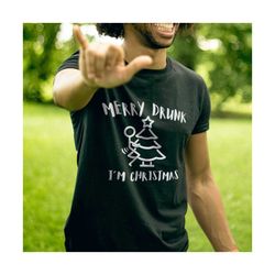merry drunk i'm christmas svg