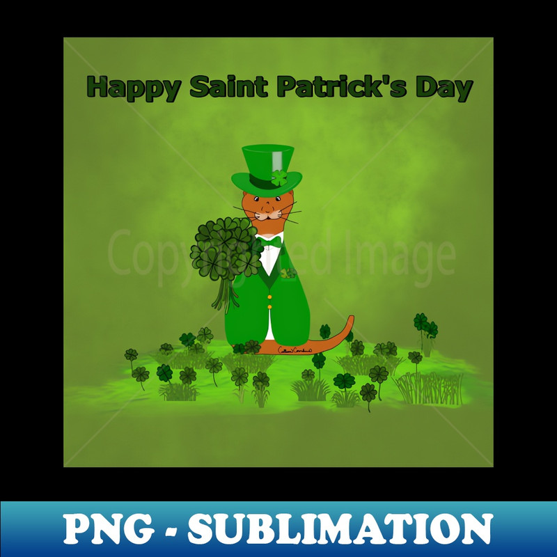 XX-20231114-4251_Childrens Art Oliver The Otter Picking Shamrocks 1798.jpg