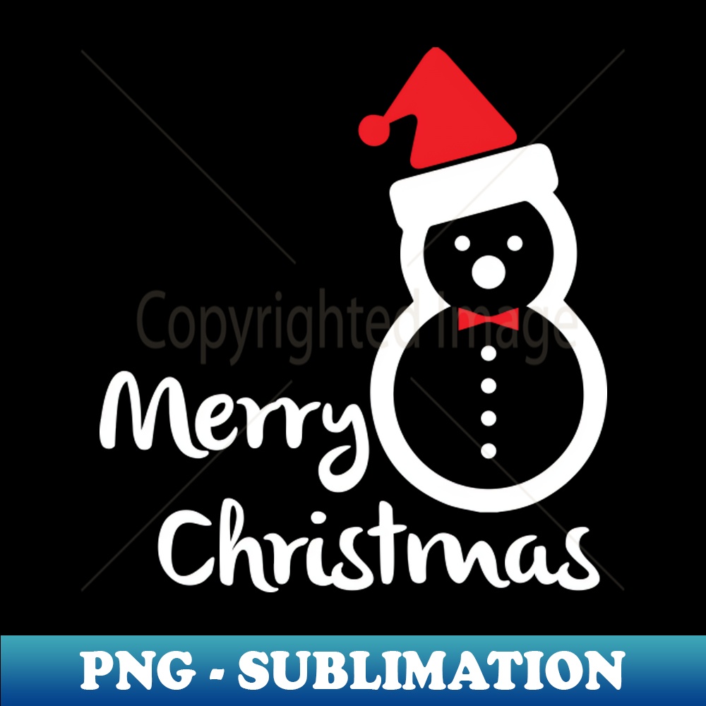 YD-20231114-14384_Merry Christmas Happy Snowman With Santa Hat - Merry Christmas Gift 4405.jpg