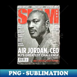 cover slam jordan dunk - mj bosss - signature sublimation png file - create with confidence