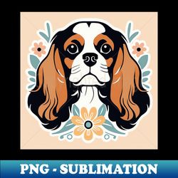 cavalier king charles spaniel - elegant sublimation png download - revolutionize your designs