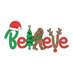 believe svg, bigfoot sasquatch in mask christmas quarantine svg, christmas svg, logo christmas svg, instant download