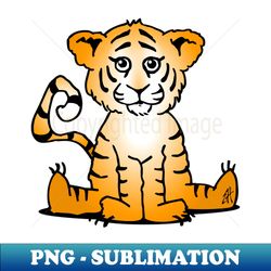 tiger cub - high-resolution png sublimation file - spice up your sublimation projects