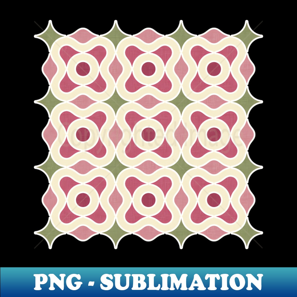 ZC-20231114-17704_Retro Floral Pattern - Pink Green 9125.jpg