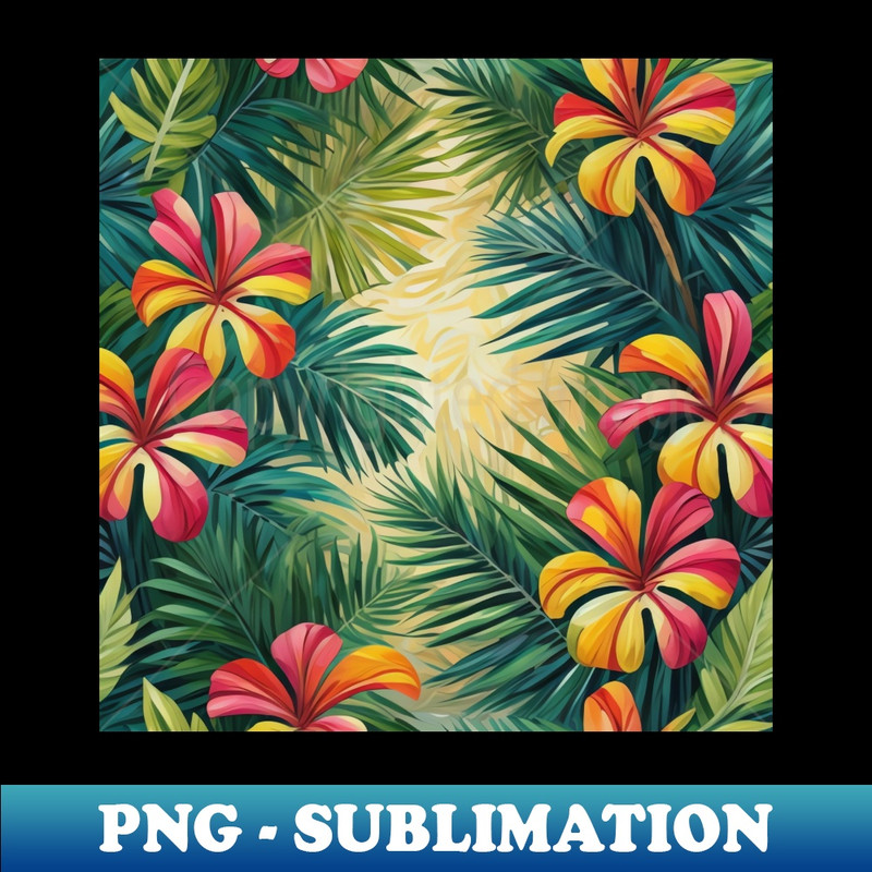 ZQ-20231114-10528_Holiday Vibes with Tropical Flowers Seamless Pattern Print 8992.jpg