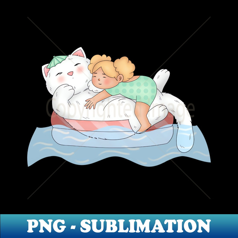 ZX-20231114-13427_Little girl and big cat swimming in the ocean 7336.jpg