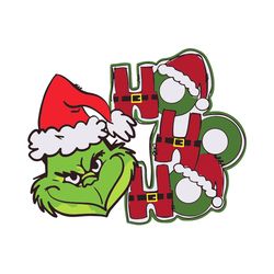 ho ho ho grinch, grinch svg, grinch face svg design, grinch christmas svg file, logo christmas svg, instant download