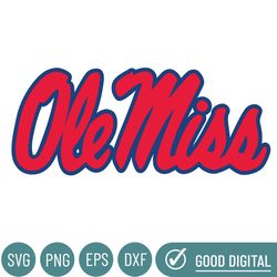 Mississippi Rebels Svg, Football Team Svg, Basketball, Collage, Game Day, Football, Instant Download
