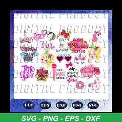 jojo siwa bundle, jojo siwa svg, jojo siwa party, jojo siwa logo, unicorn svg, unicorn lover, jojo siwa birthday, trendi