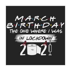 march birthday 2021 svg, birthday svg, march birthday svg, born in march, happy birthday svg, quarantine birthday, birth