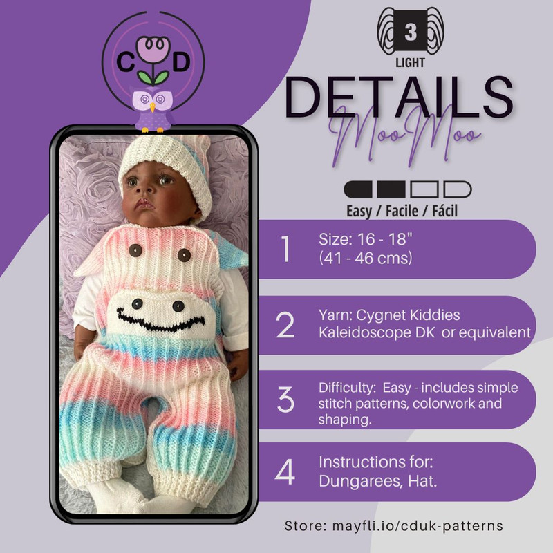 MooMoo Dungarees Baby Knitting Pattern Download (2).jpg