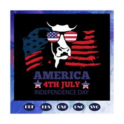 america 4th july independence day, heifer gift, heifer lover, independence day svg, happy 4th of july, patriotic svg, in