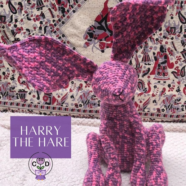 Harry The Hare Crochet Pattern Hare Or Rabbit Crochet Tut Inspire harry-the-hare-crochet-pattern-hare-or-rabbit-crochet-tut-inspire