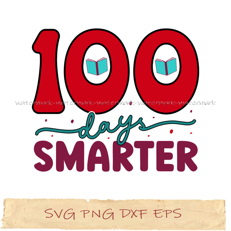 100 days smarter png for shirt.jpg