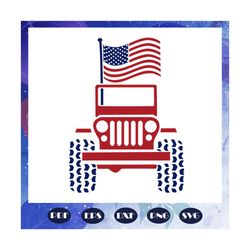 american jeep flag svg, jeep car gift, jeep shirt, independence day svg, happy 4th of july, patriotic svg, july 4th fire