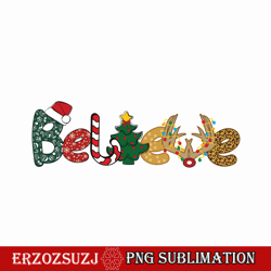 christmas believe svg