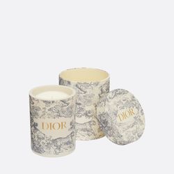 Scented candle Christian Dior "Toile De Jouy" gray